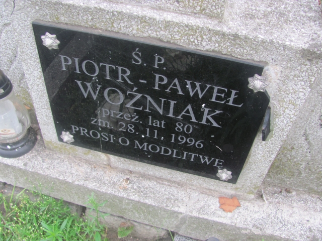 Piotr Paweł Woźniak Kalisz Katedra - Grobonet - Wyszukiwarka osób pochowanych