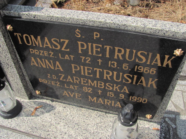 Tomasz Pietrusiak Kalisz Katedra - Grobonet - Wyszukiwarka osób pochowanych