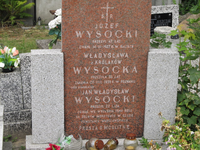 Władysława Wysocka Kalisz Katedra - Grobonet - Wyszukiwarka osób pochowanych