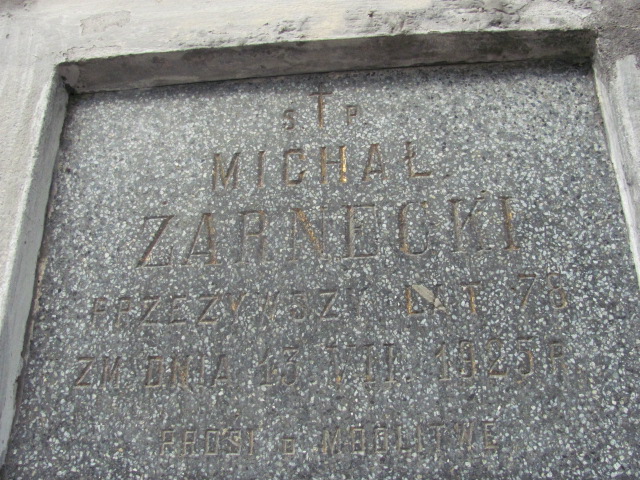 Michał Żarnecki Kalisz Katedra - Grobonet - Wyszukiwarka osób pochowanych