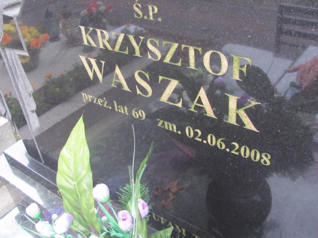 Krzysztof Waszak Kalisz Katedra - Grobonet - Wyszukiwarka osób pochowanych